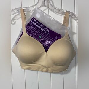 Elegant Beige Padded Bra